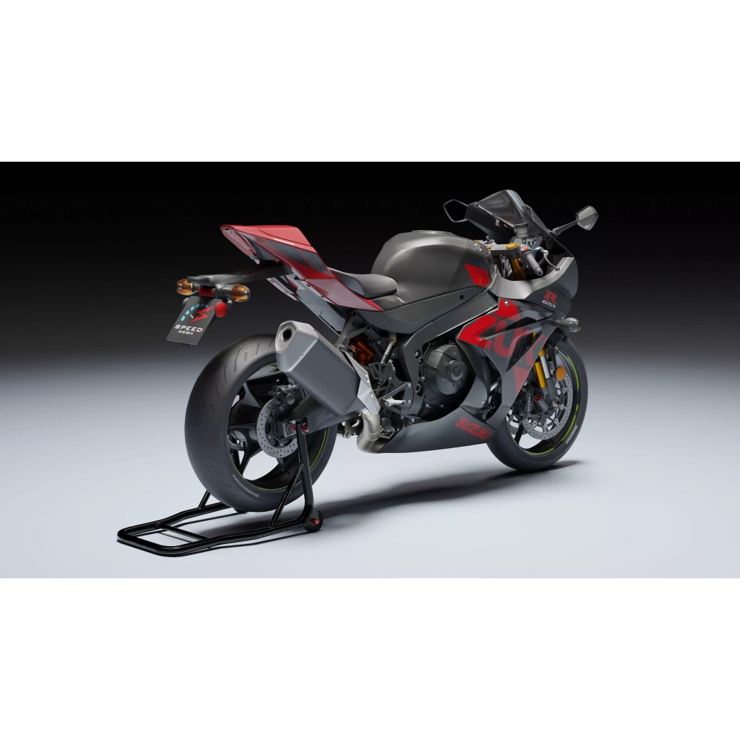 Suzuki GSX R 1000 R 2020 3D Model – Low Poly Game Ready Asset, Blender, FBX - View 15
