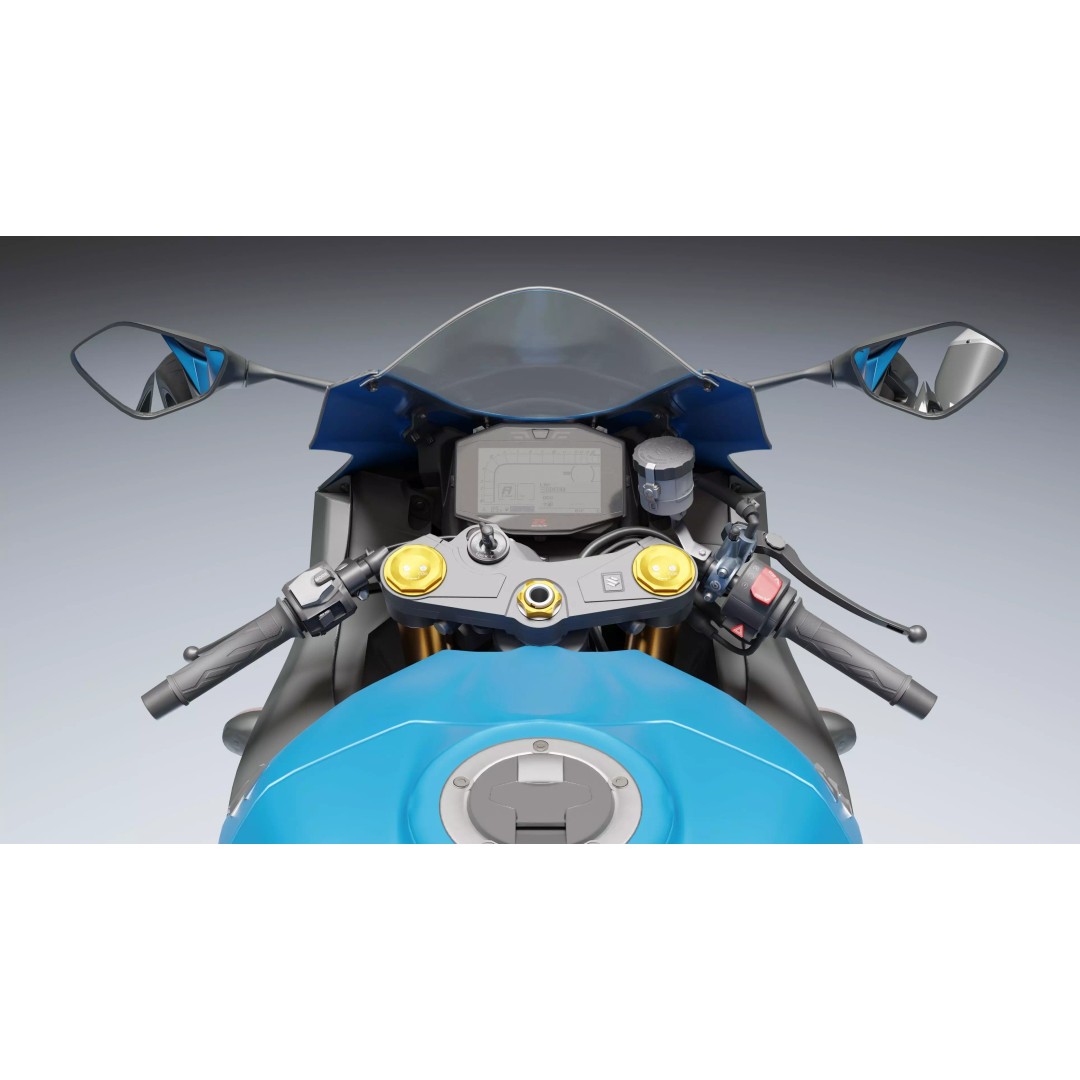 Suzuki GSX R 1000 R 2020 3D Model – Low Poly Game Ready Asset, Blender, FBX - View 19