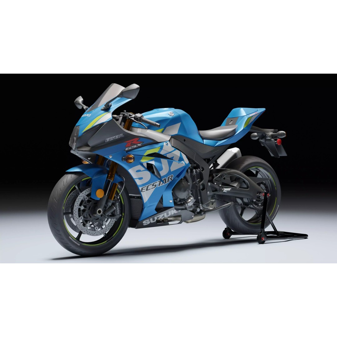 Suzuki GSX R 1000 R 2020 3D Model – Low Poly Game Ready Asset, Blender, FBX - View 2