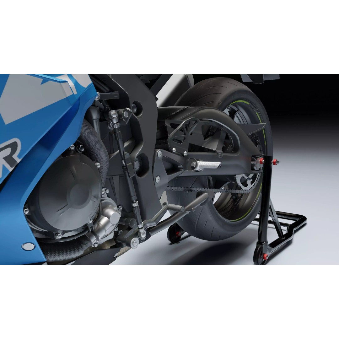 Suzuki GSX R 1000 R 2020 3D Model – Low Poly Game Ready Asset, Blender, FBX - View 26