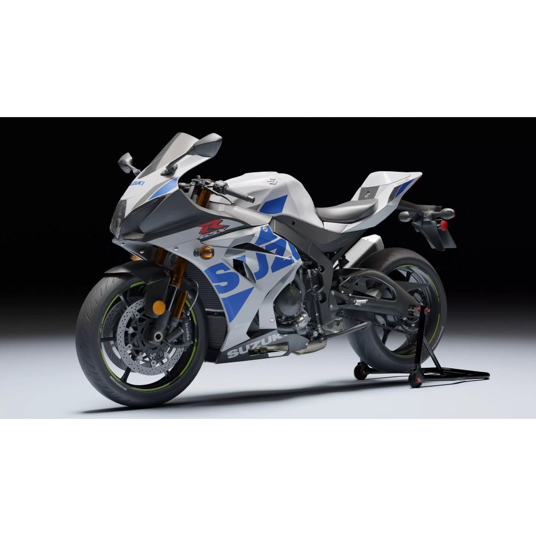 Suzuki GSX R 1000 R 2020 3D Model – Low Poly Game Ready Asset, Blender, FBX - View 4
