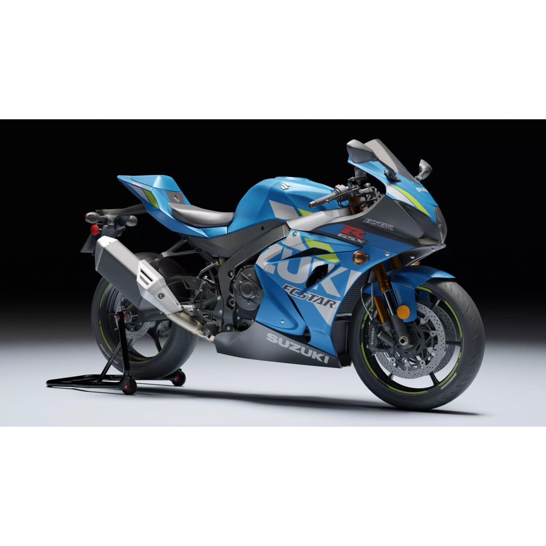 Suzuki GSX R 1000 R 2020 3D Model – Low Poly Game Ready Asset, Blender, FBX - View 5