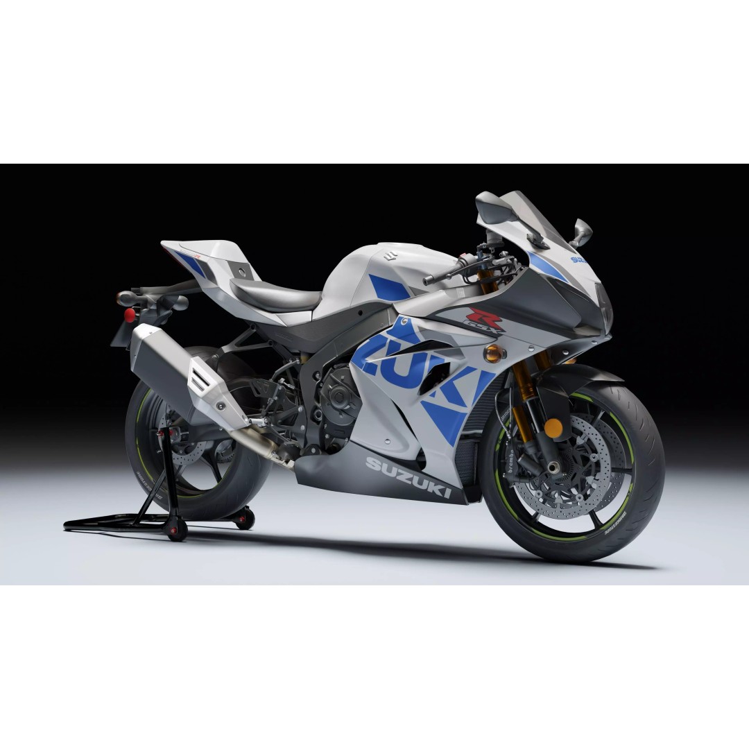 Suzuki GSX R 1000 R 2020 3D Model – Low Poly Game Ready Asset, Blender, FBX - View 7