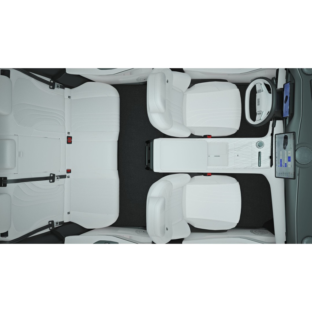 2025 Geely EX5 3D Model – High Poly Vehicle with Interior, FBX, OBJ