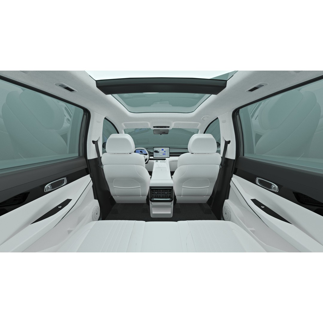 2025 Geely EX5 3D Model – High Poly Vehicle with Interior, FBX, OBJ - View 15