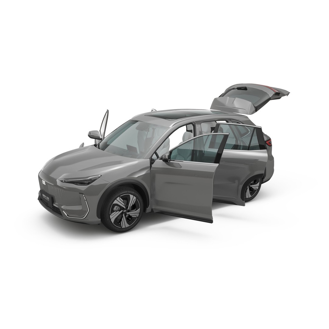 2025 Geely EX5 3D Model – High Poly Vehicle with Interior, FBX, OBJ - View 9