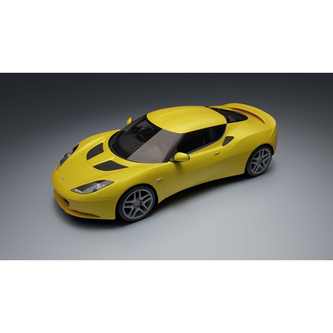 Lotus Evora 3D Model – Low Poly Game-Ready Asset, FBX, PBR - View 18