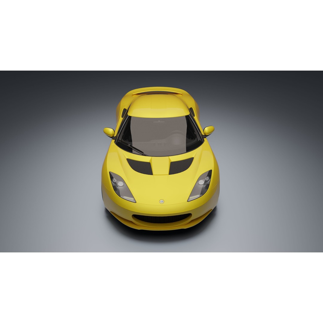 Lotus Evora 3D Model – Low Poly Game-Ready Asset, FBX, PBR - View 20