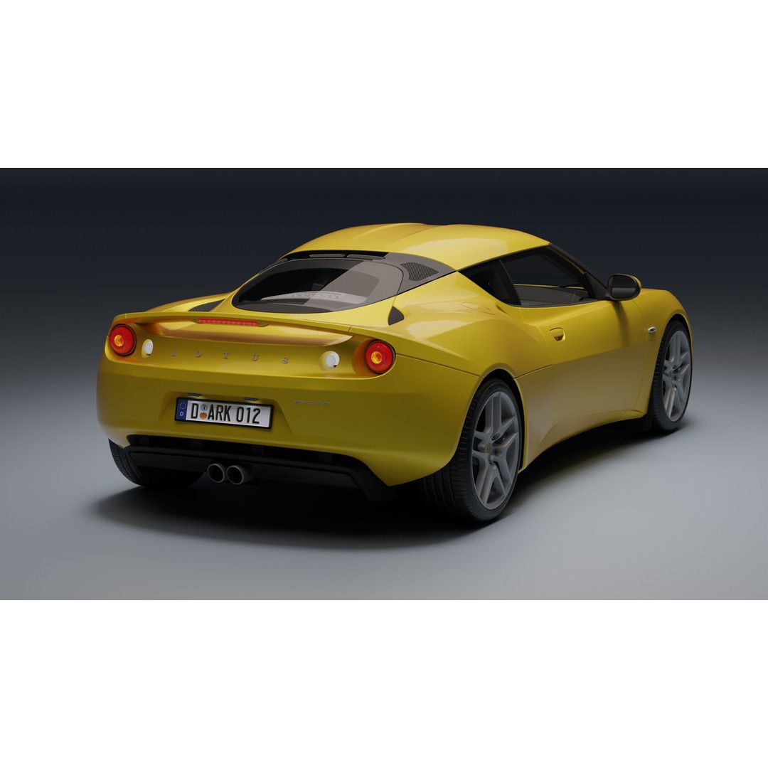 Lotus Evora 3D Model – Low Poly Game-Ready Asset, FBX, PBR - View 24