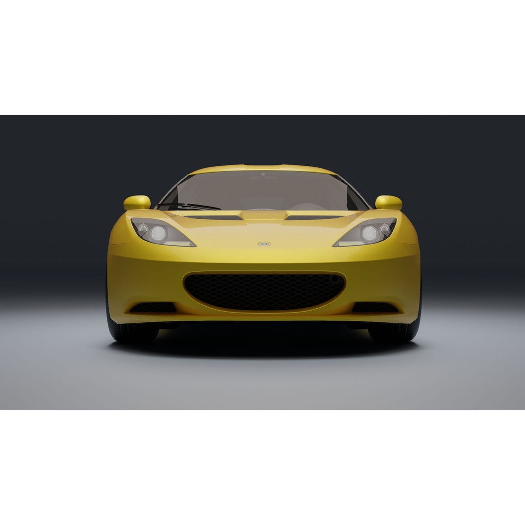 Lotus Evora 3D Model – Low Poly Game-Ready Asset, FBX, PBR - View 25