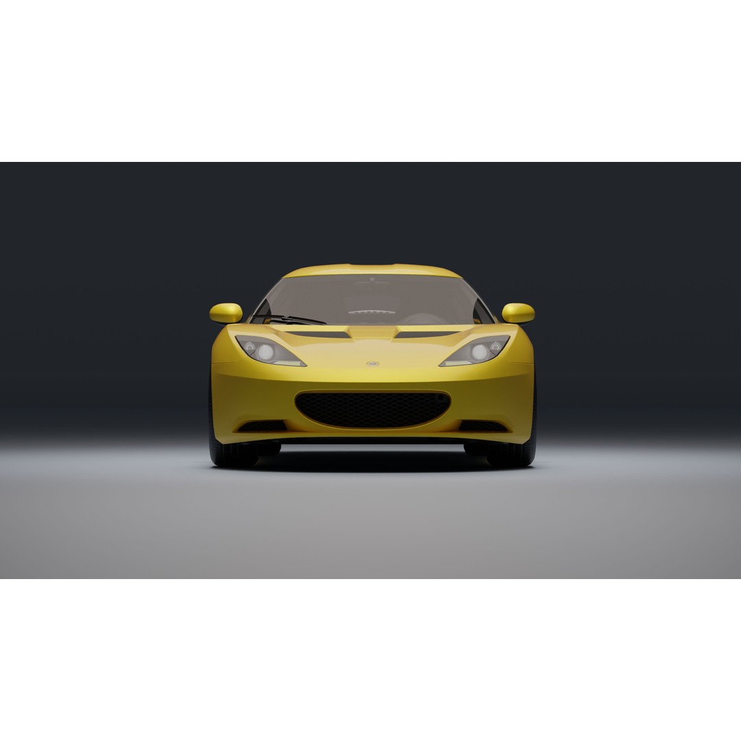 Lotus Evora 3D Model – Low Poly Game-Ready Asset, FBX, PBR - View 27