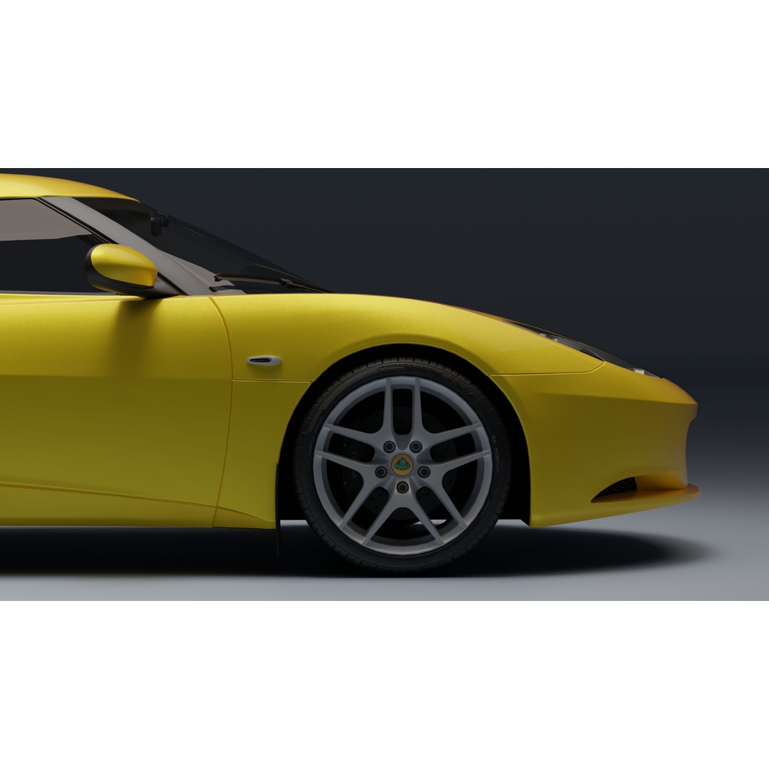 Lotus Evora 3D Model – Low Poly Game-Ready Asset, FBX, PBR - View 28