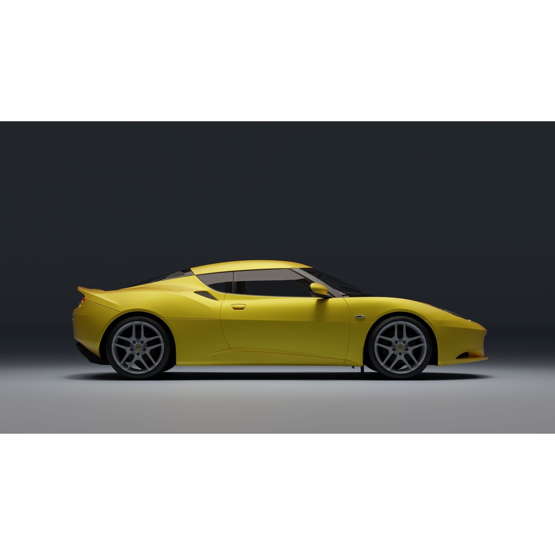 Lotus Evora 3D Model – Low Poly Game-Ready Asset, FBX, PBR - View 29