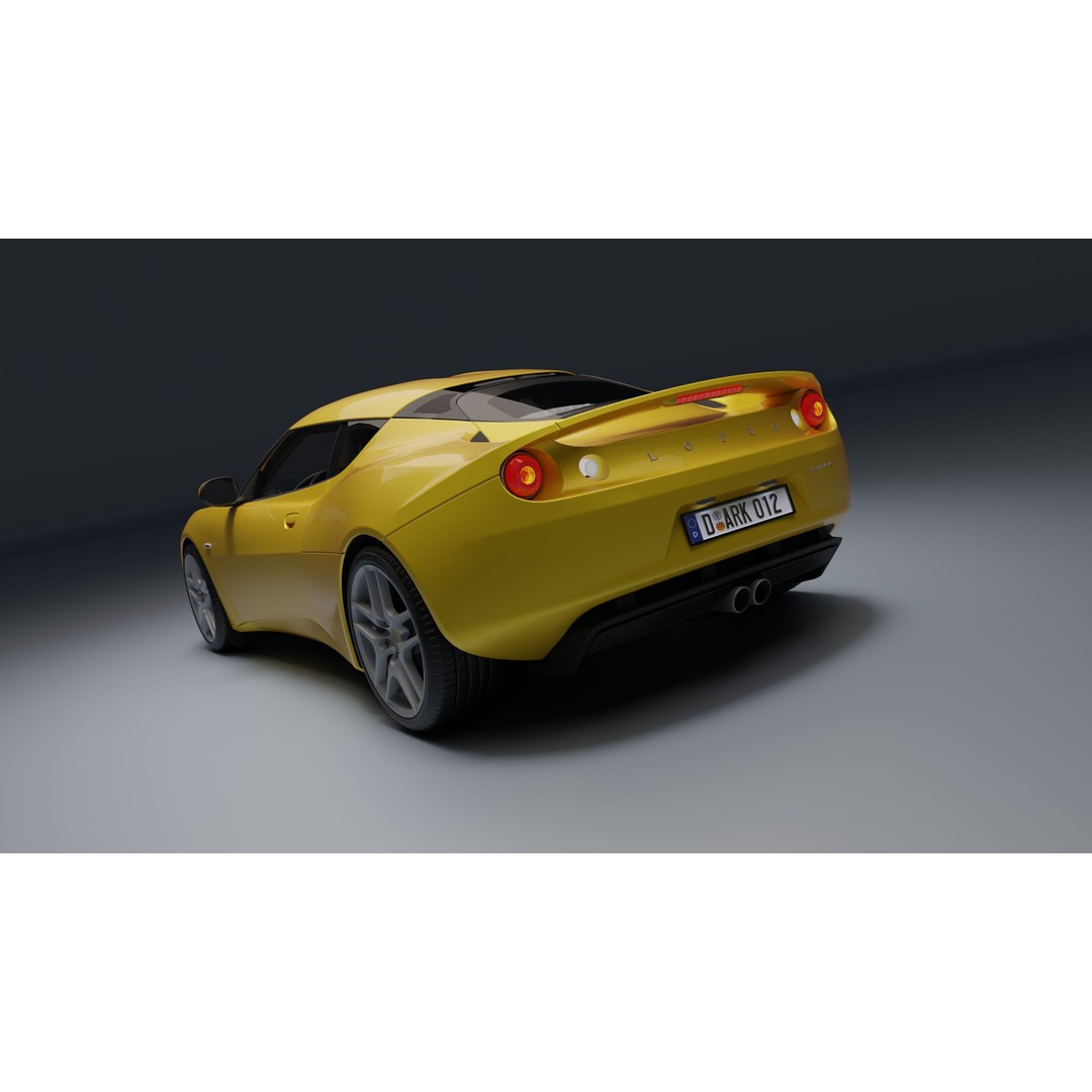 Lotus Evora 3D Model – Low Poly Game-Ready Asset, FBX, PBR - View 31