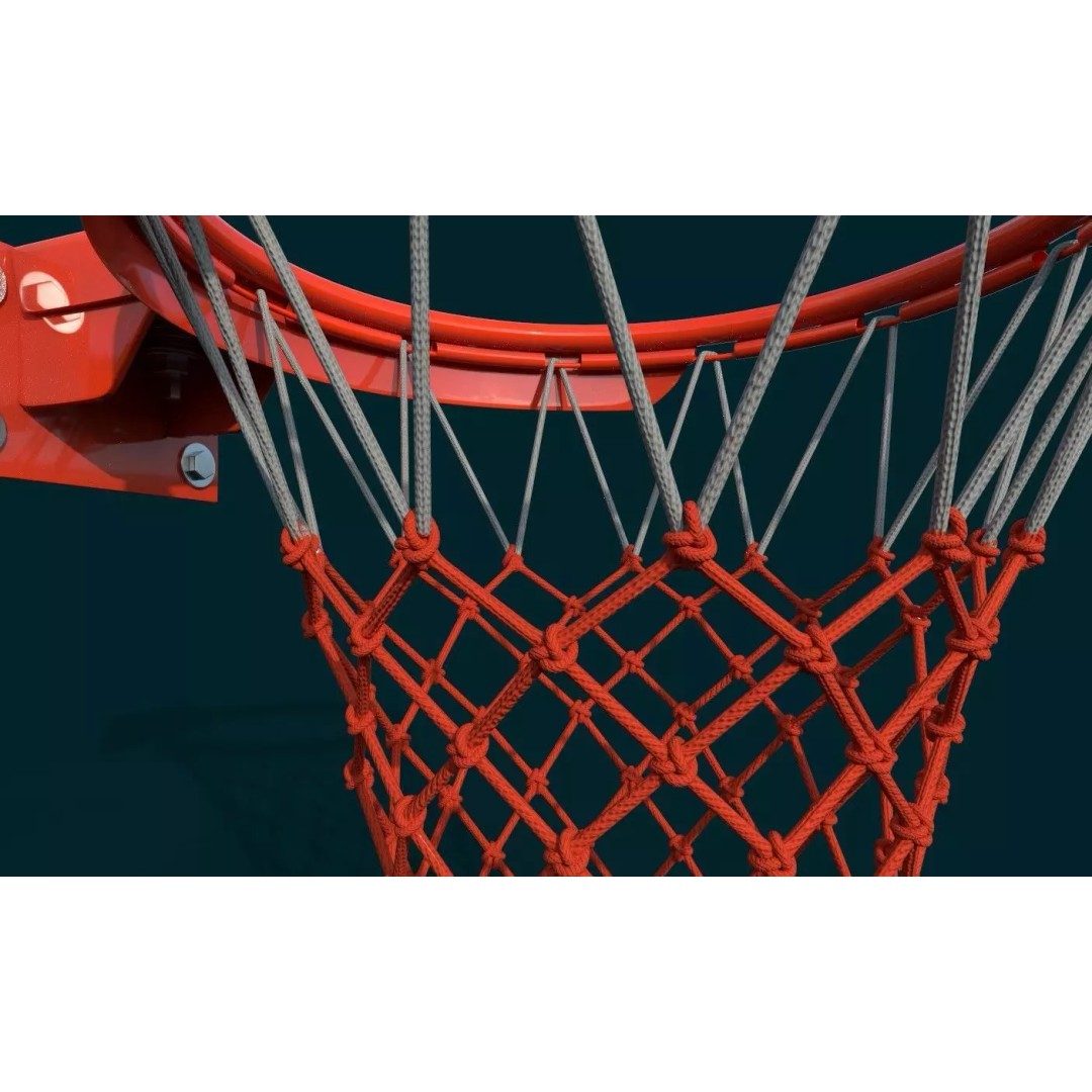 Basketball Rim 3D Model – High Poly PBR Game Asset, FBX, OBJ - View 2