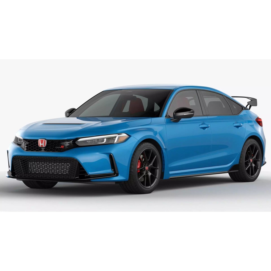 Honda Civic Type R 2023 3D Model – High Poly Game-Ready Asset, FBX, OBJ - View 2
