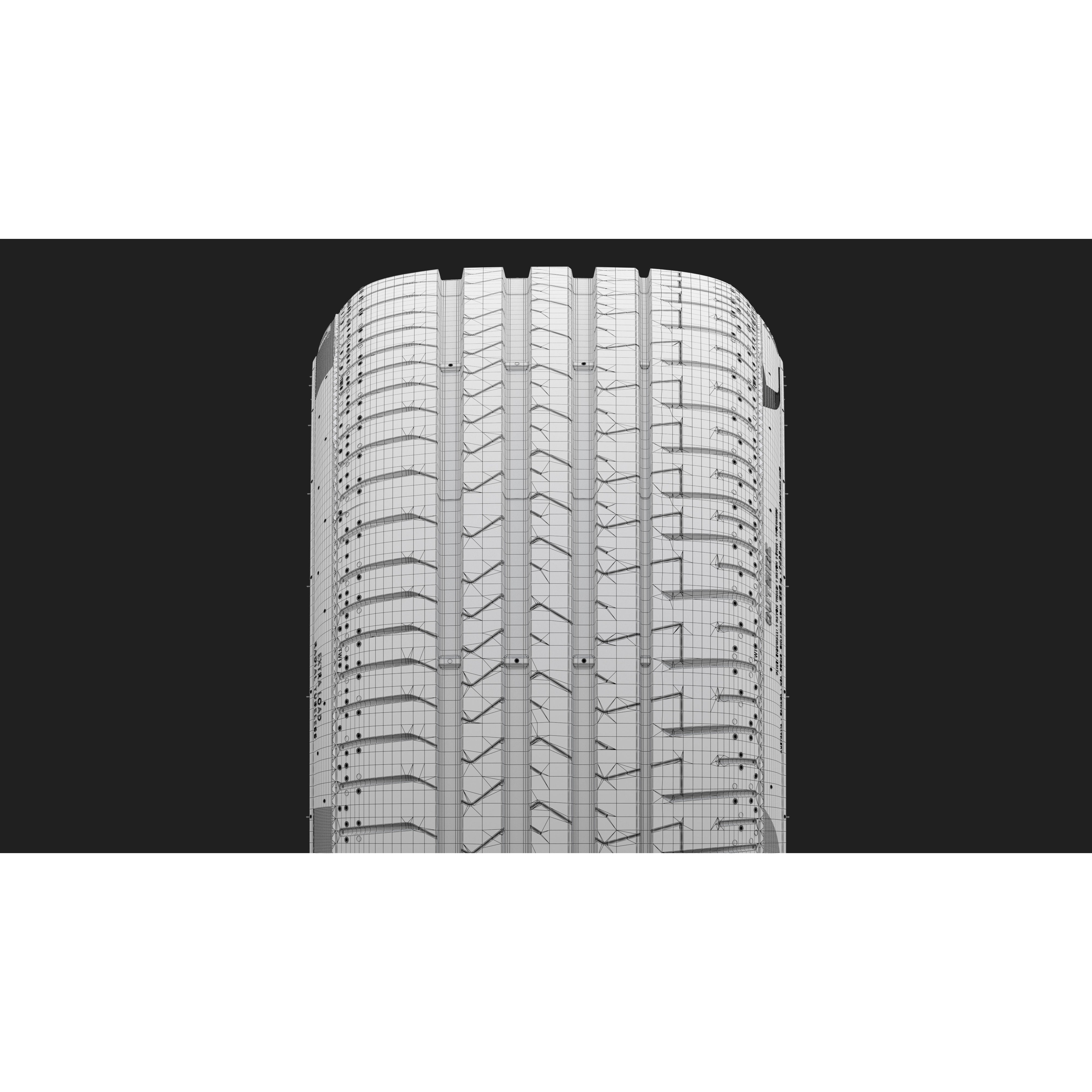 Pirelli PZero PZ4 - Game-Ready 3D Model - View 15