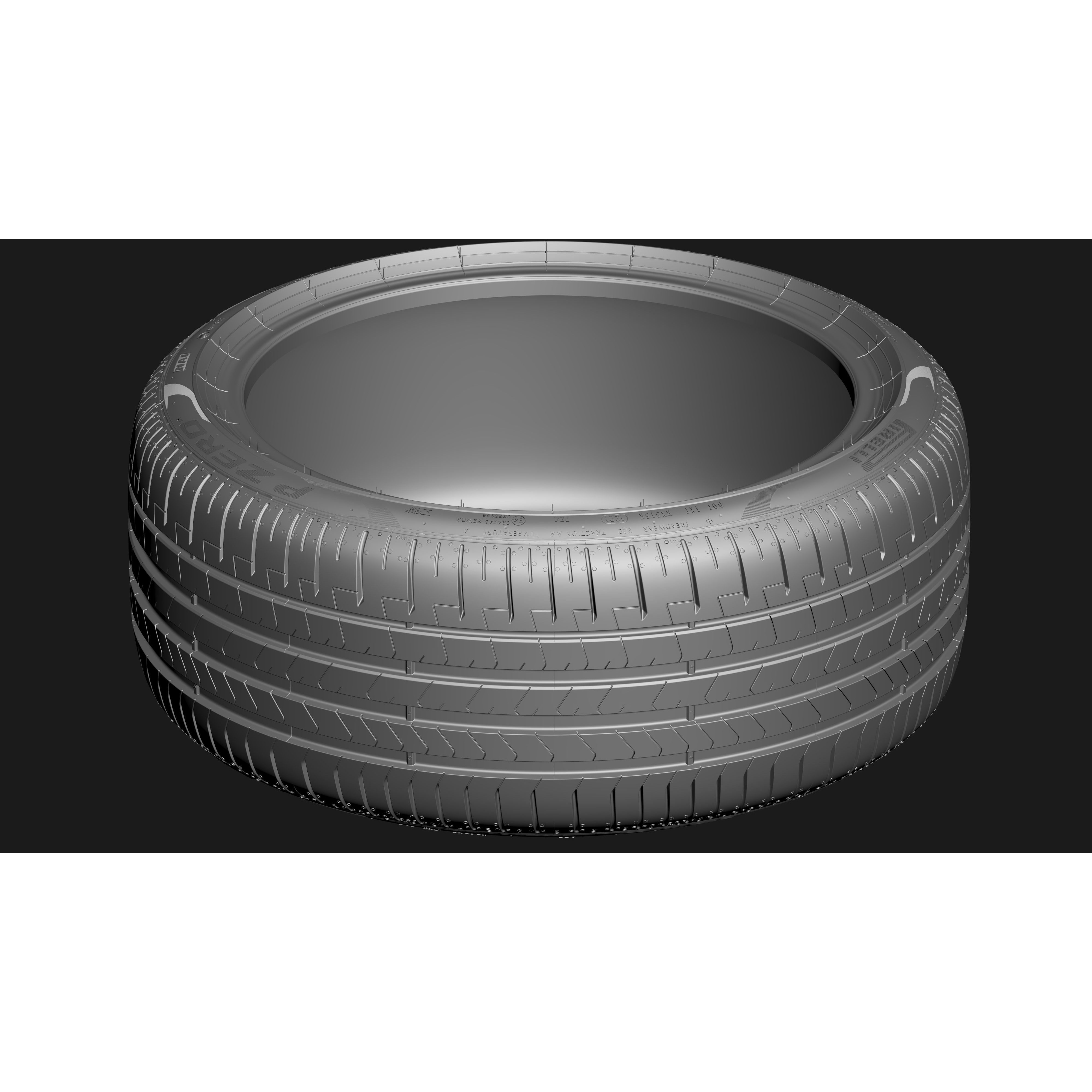 Pirelli PZero PZ4 - Game-Ready 3D Model - View 21