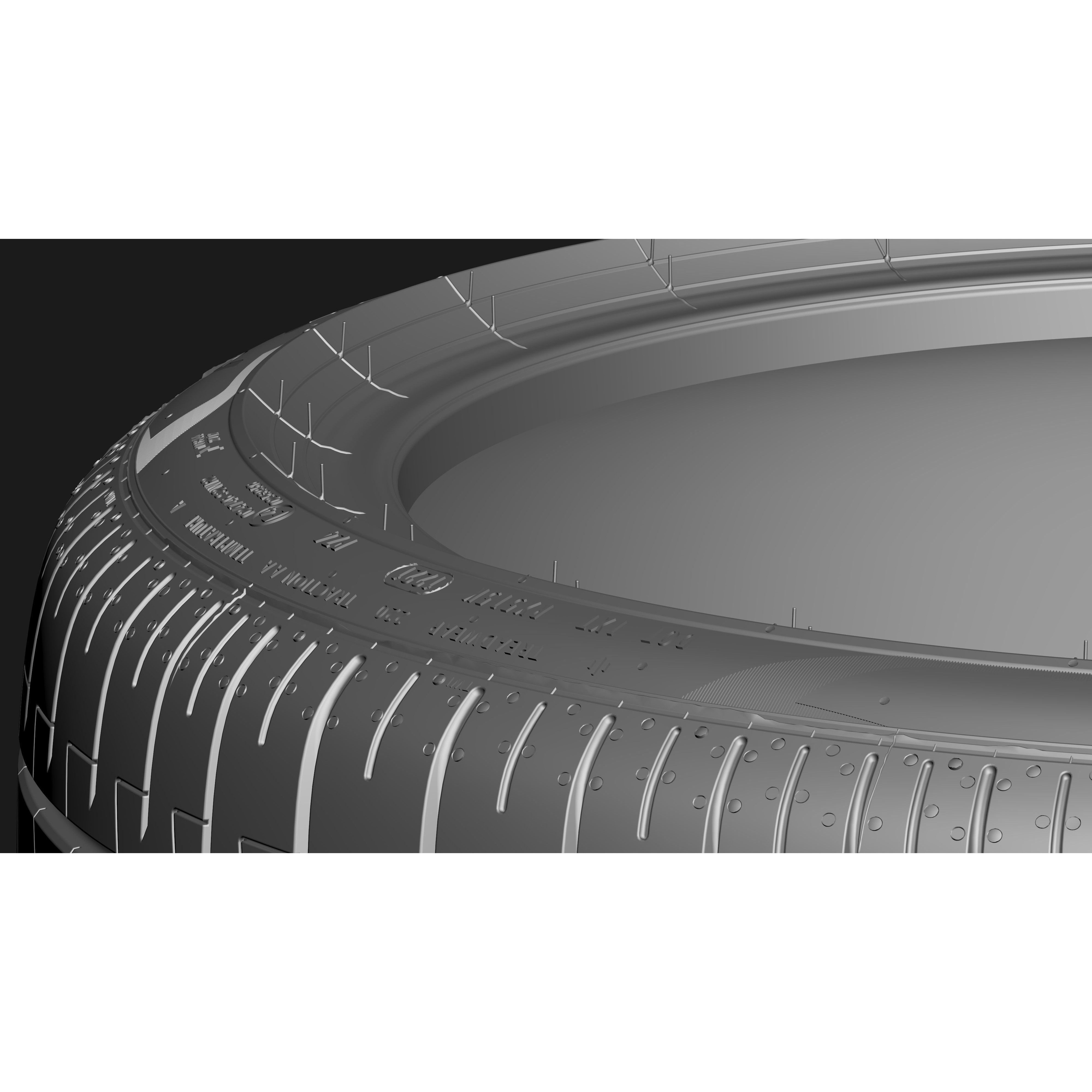 Pirelli PZero PZ4 - Game-Ready 3D Model - View 22