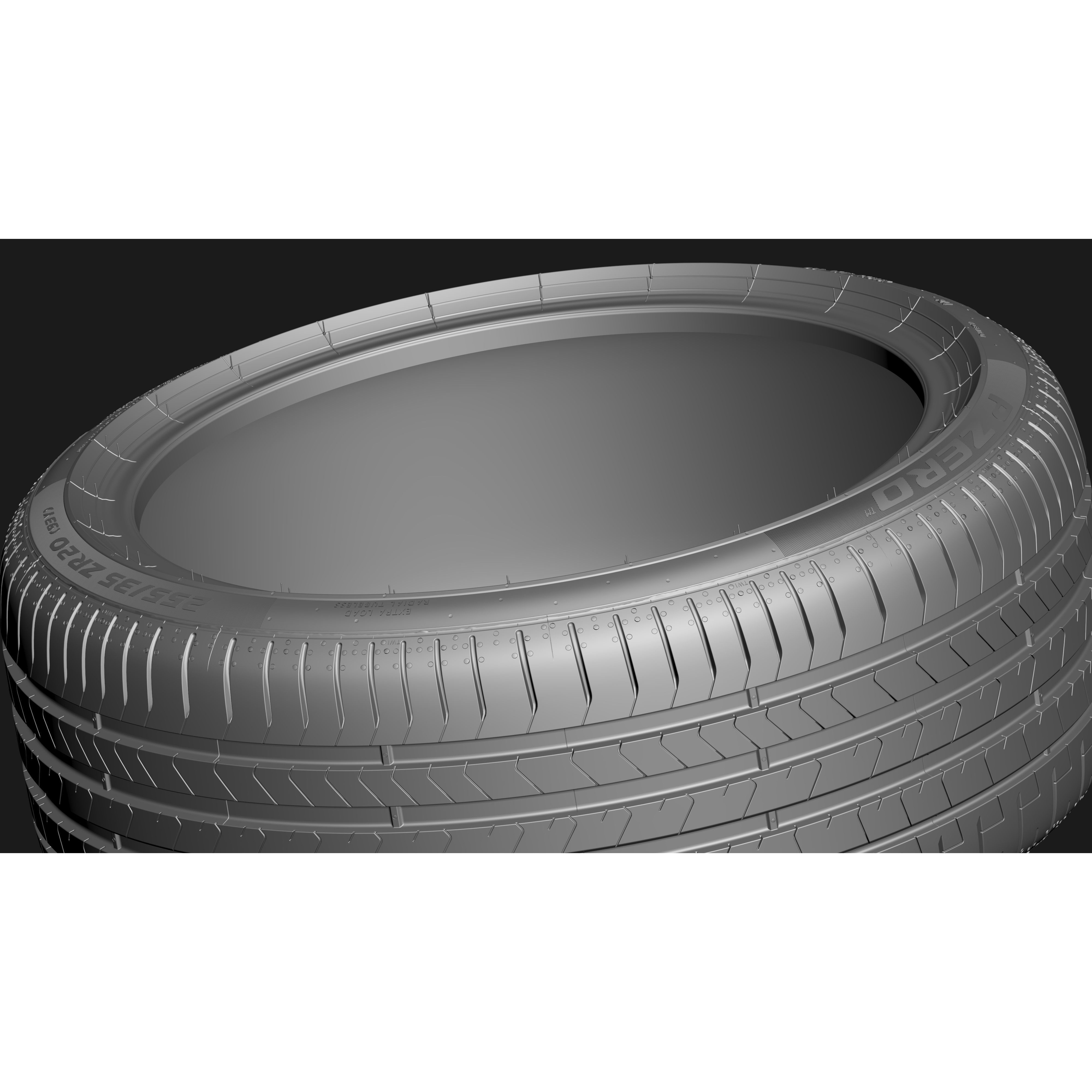 Pirelli PZero PZ4 - Game-Ready 3D Model - View 25