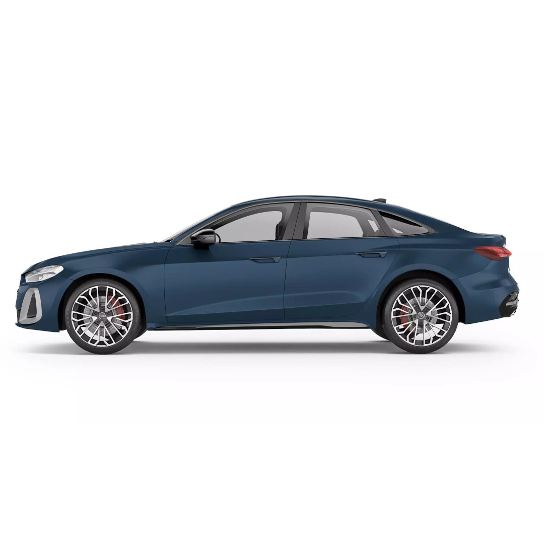 Audi A5 2025 3D Model – High Poly Game Asset, FBX, OBJ - View 6