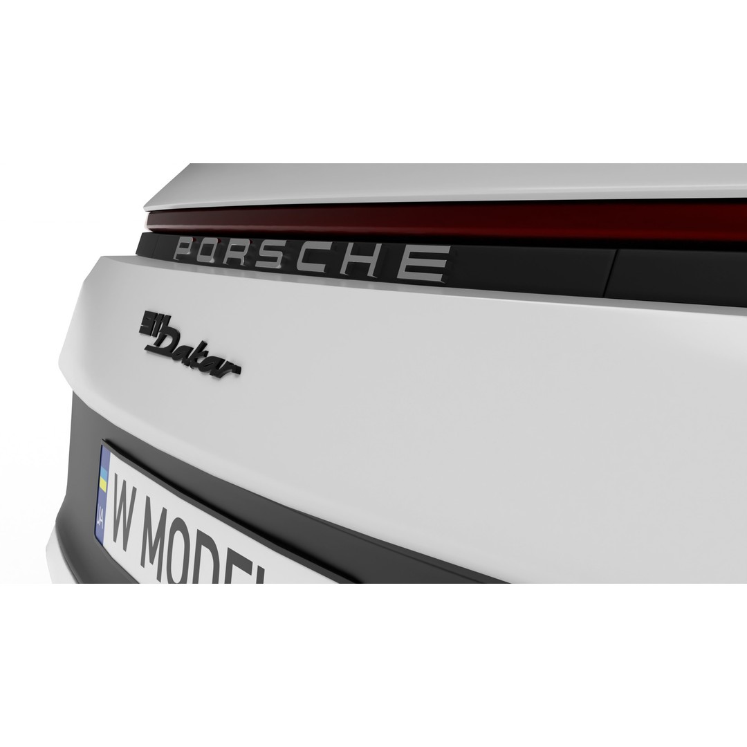 Porsche 911 Dakar 2023 3D Model – High Poly Rigged Asset, FBX, OBJ - View 15