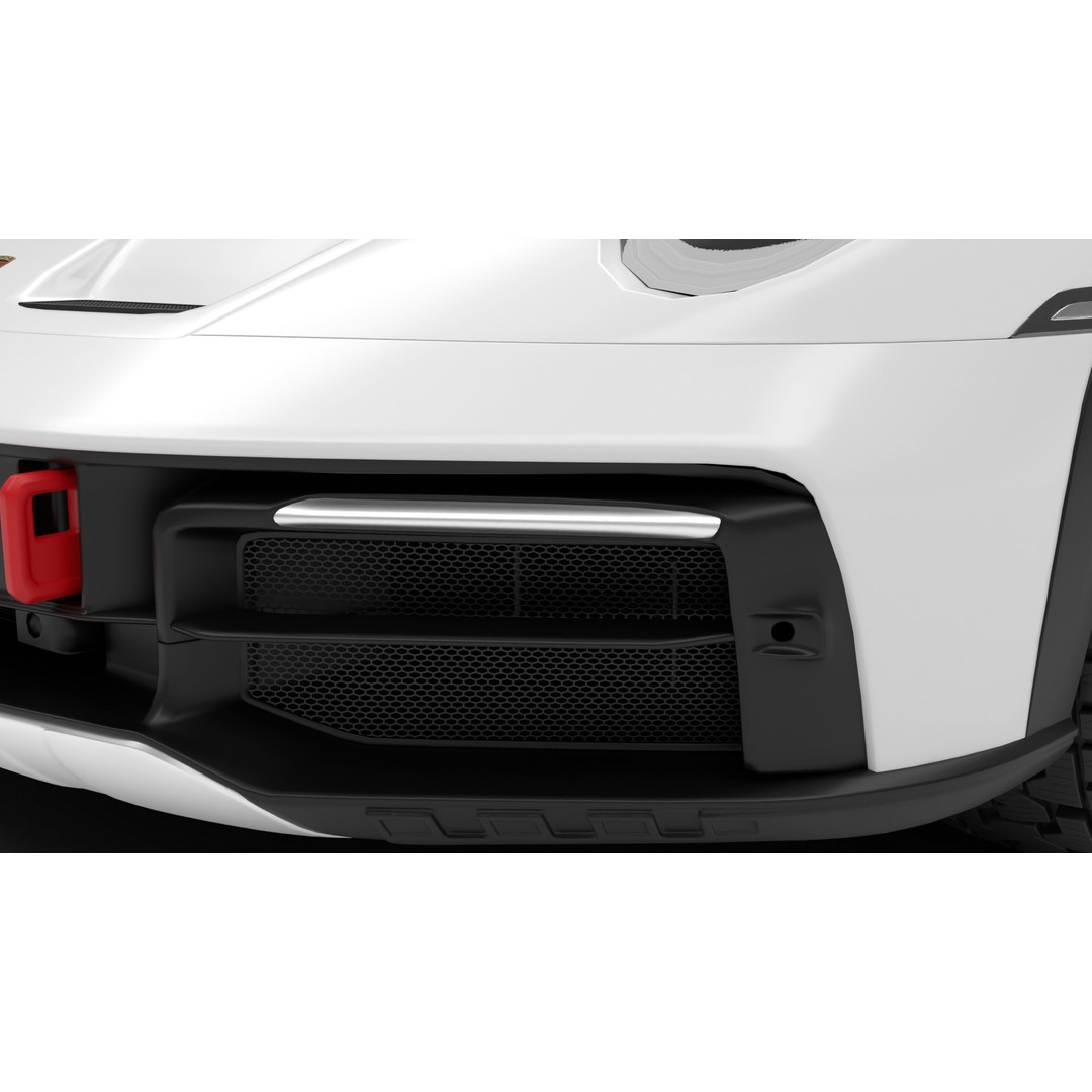 Porsche 911 Dakar 2023 3D Model – High Poly Rigged Asset, FBX, OBJ - View 18