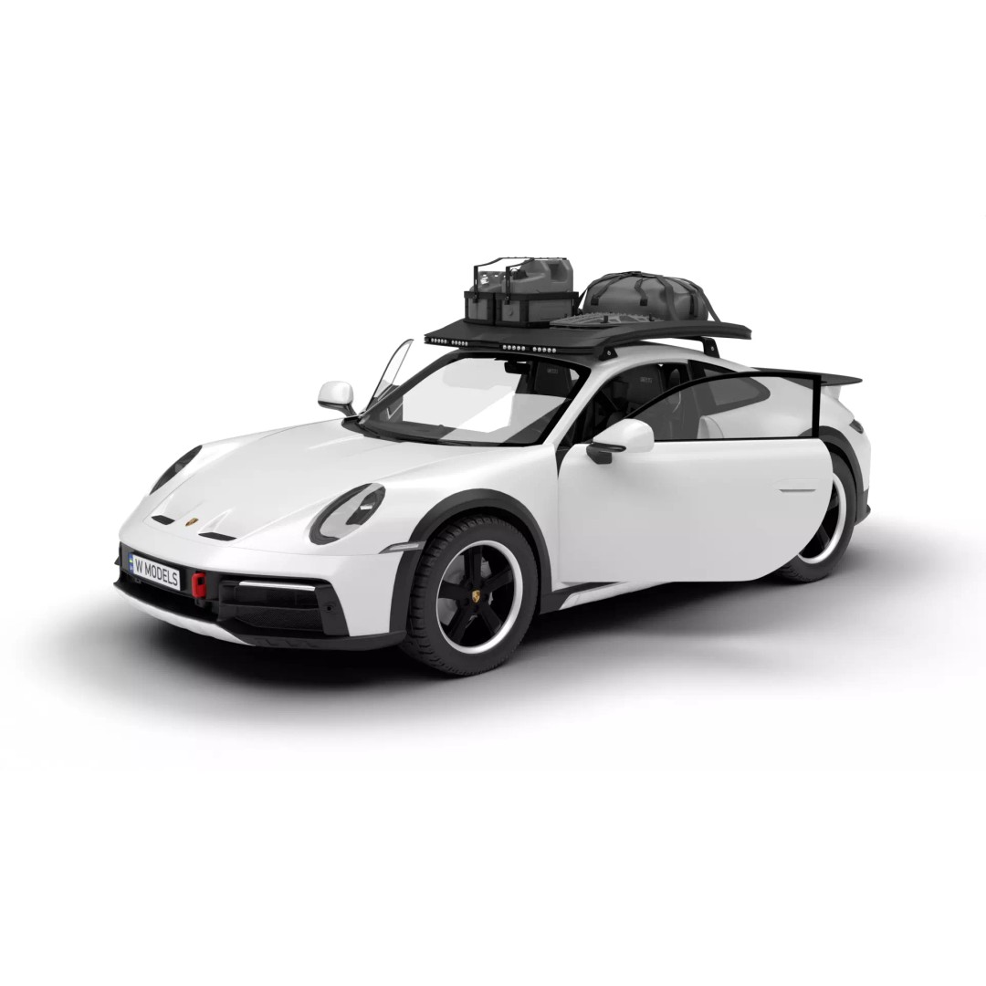 Porsche 911 Dakar 2023 3D Model – High Poly Rigged Asset, FBX, OBJ - View 2