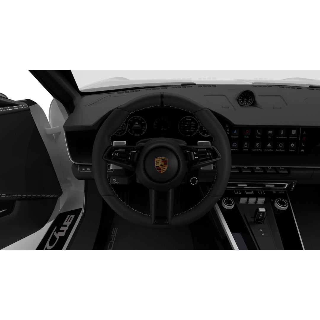 Porsche 911 Dakar 2023 3D Model – High Poly Rigged Asset, FBX, OBJ - View 24