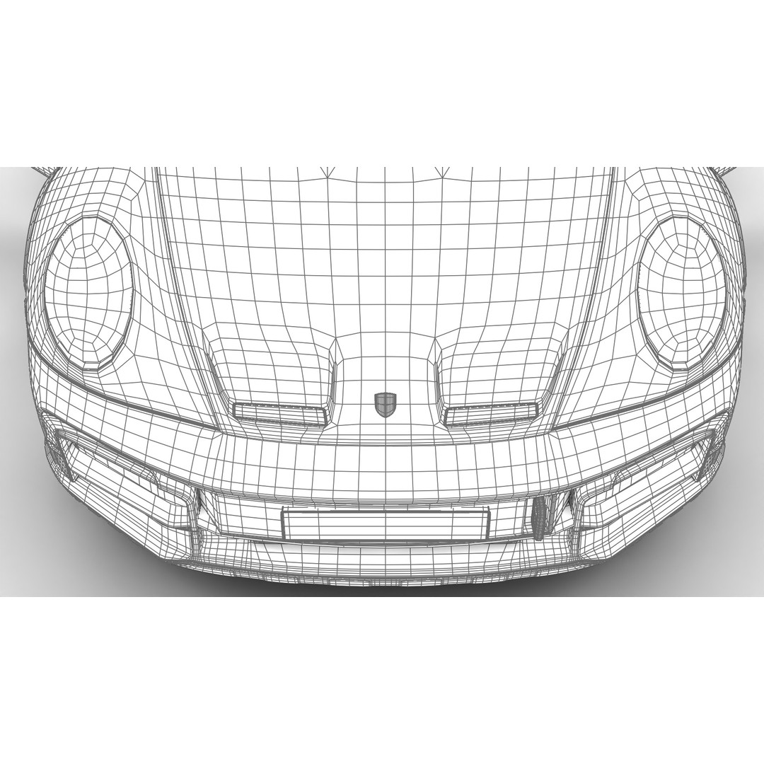 Porsche 911 Dakar 2023 3D Model – High Poly Rigged Asset, FBX, OBJ - View 36