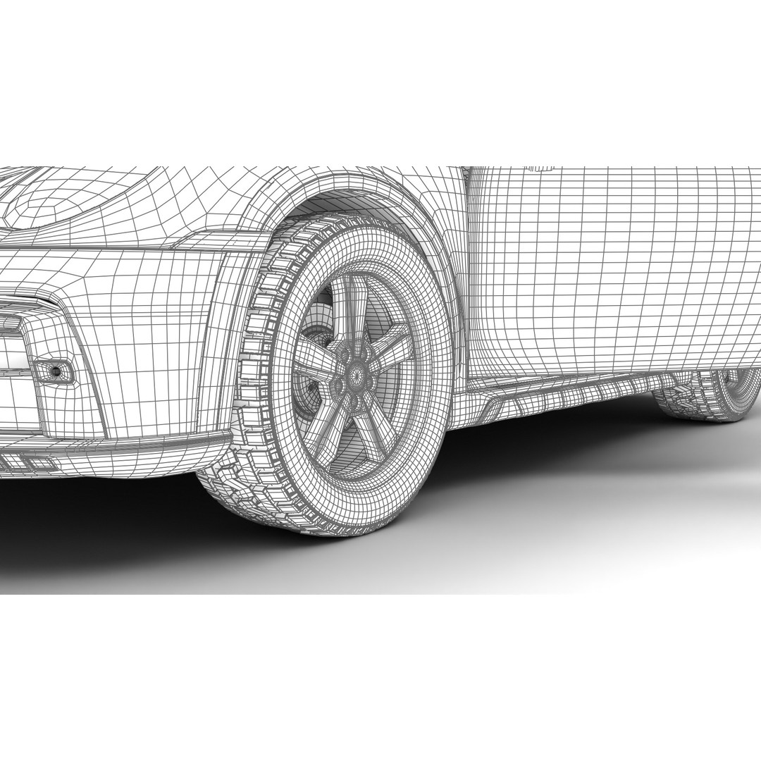 Porsche 911 Dakar 2023 3D Model – High Poly Rigged Asset, FBX, OBJ - View 46
