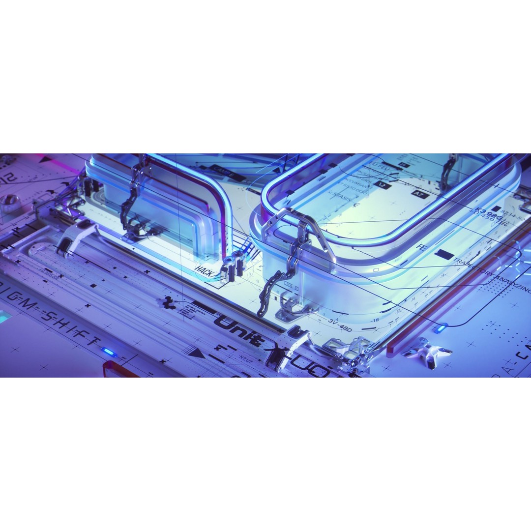 C4D Octane Broadcast Bundle 3D Model – Animated Scenes, FBX & More - View 13