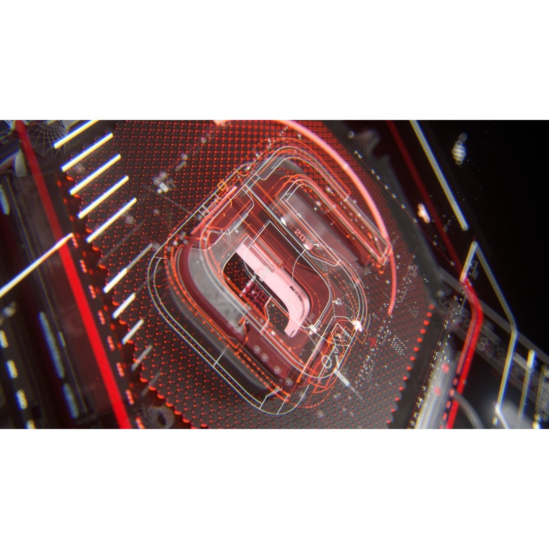 C4D Octane Broadcast Bundle 3D Model – Animated Scenes, FBX & More - View 7