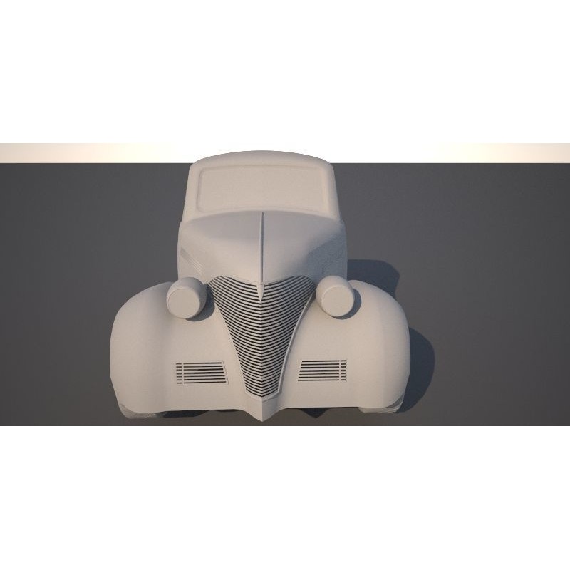 Chevrolet Master Deluxe 1939 3D Model – Antique Vehicle with Textures, FBX