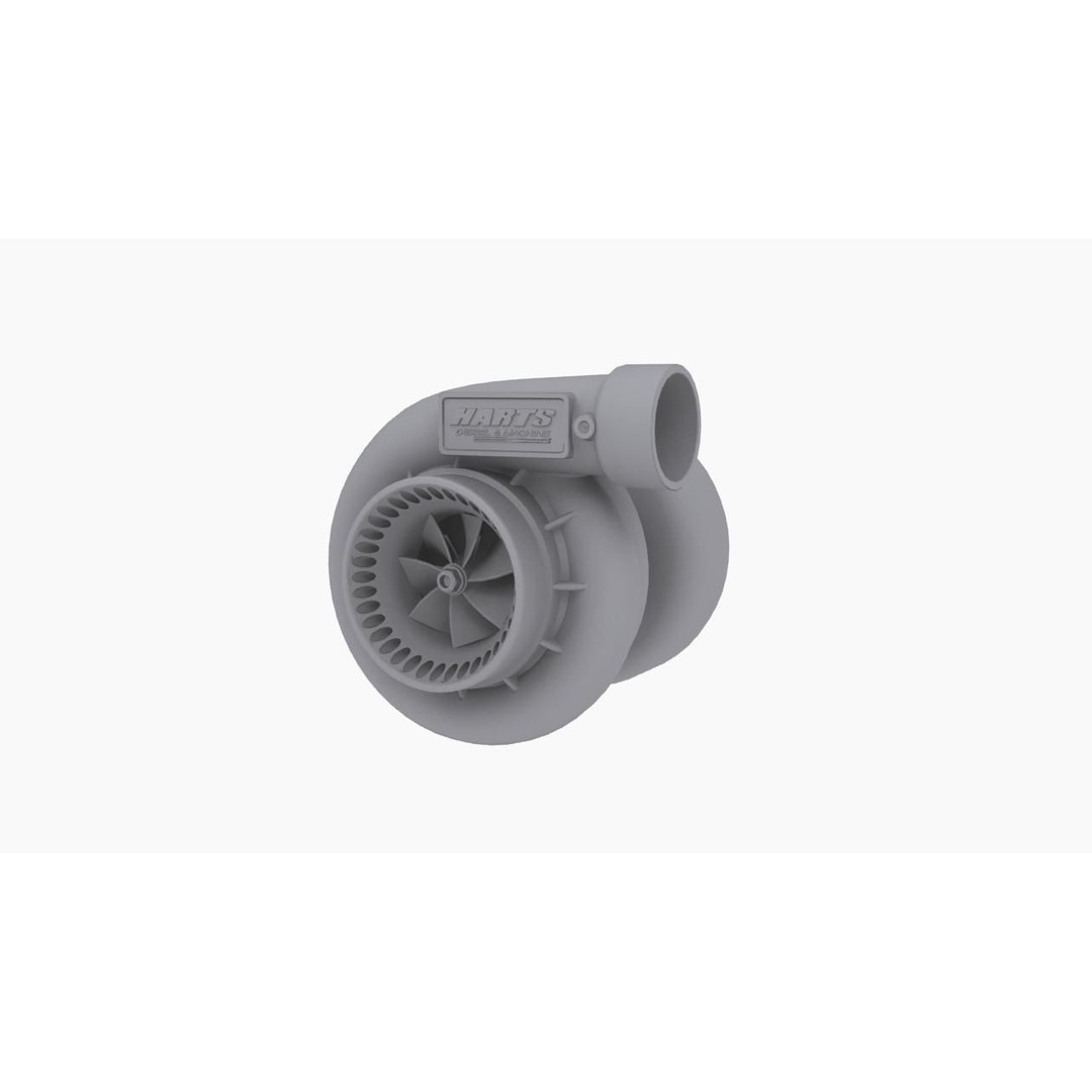 Harts H6 Pro275 Turbocharger 3D Model – Low Poly Game Ready, FBX, OBJ - View 10