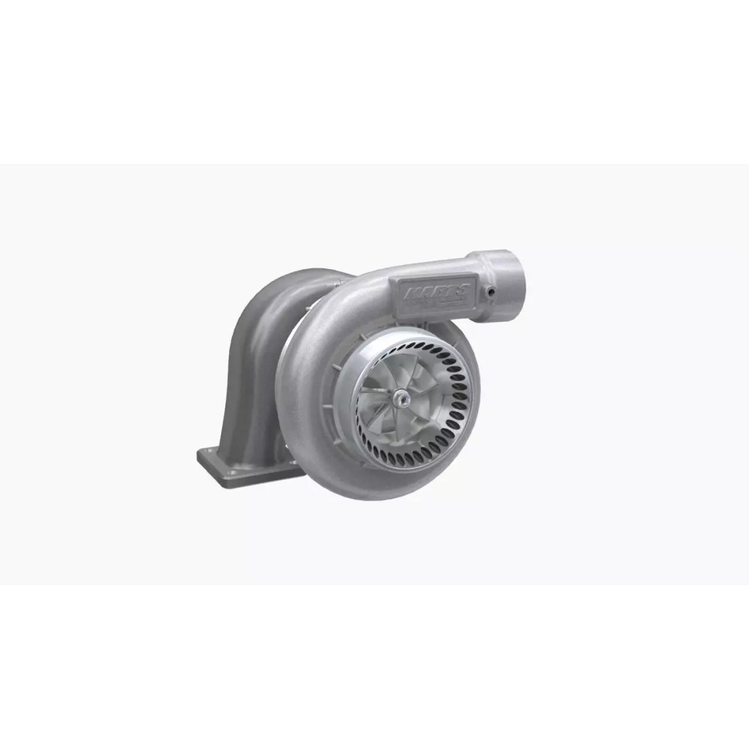 Harts H6 Pro275 Turbocharger 3D Model – Low Poly Game Ready, FBX, OBJ - View 2
