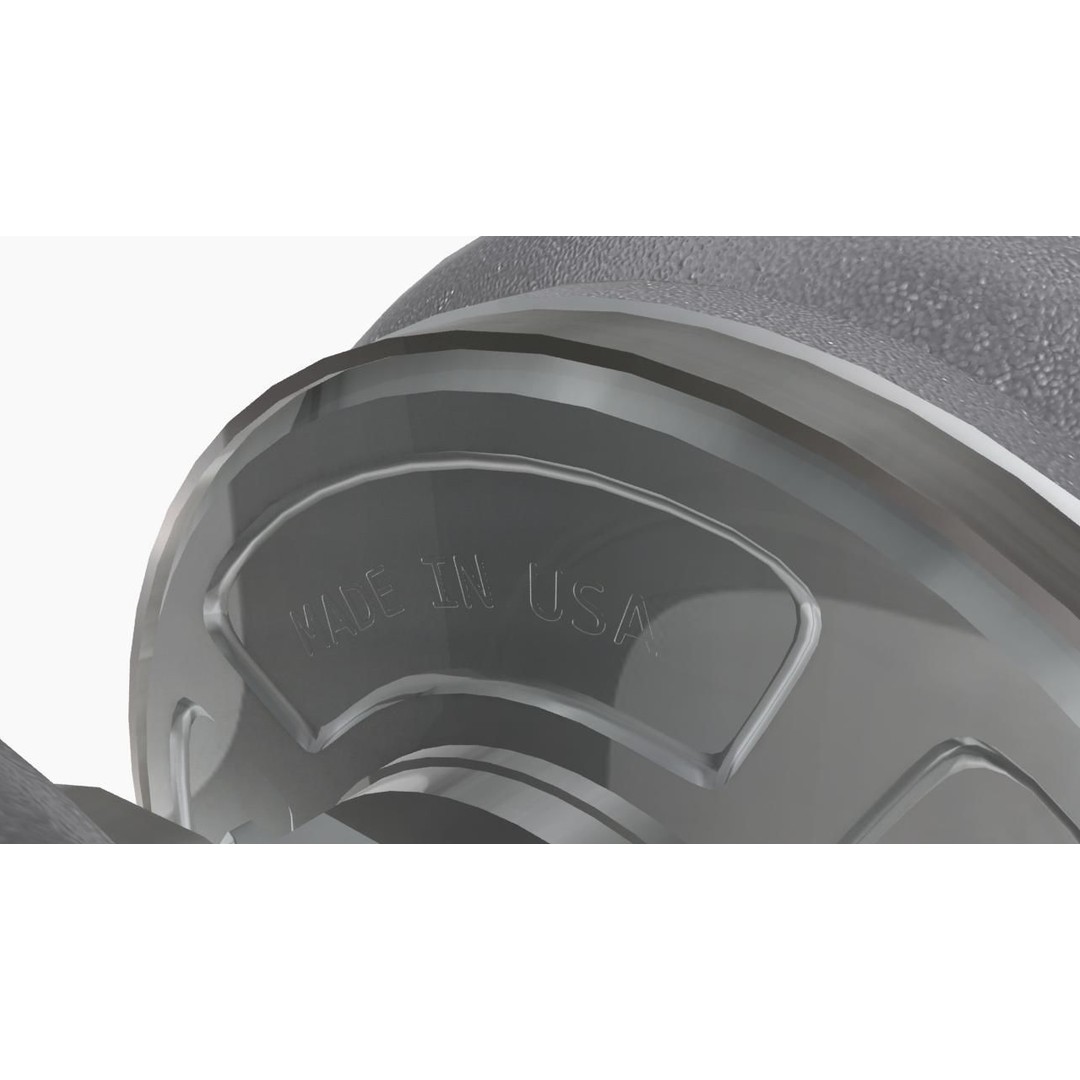 Harts H6 Pro275 Turbocharger 3D Model – Low Poly Game Ready, FBX, OBJ - View 7