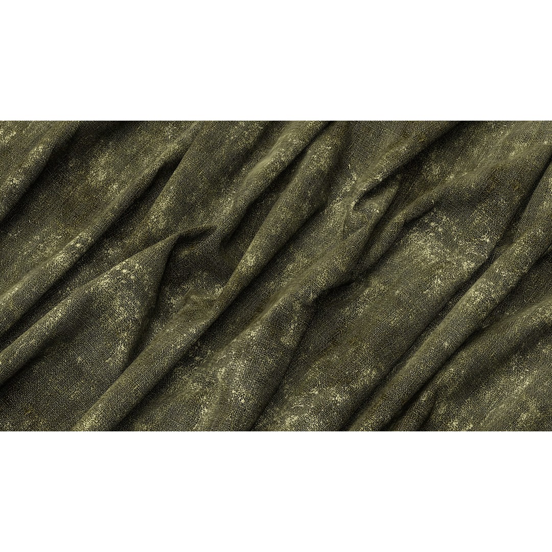 Vintage Fabric 3D Model – Seamless PBR Textures, 4K PNG