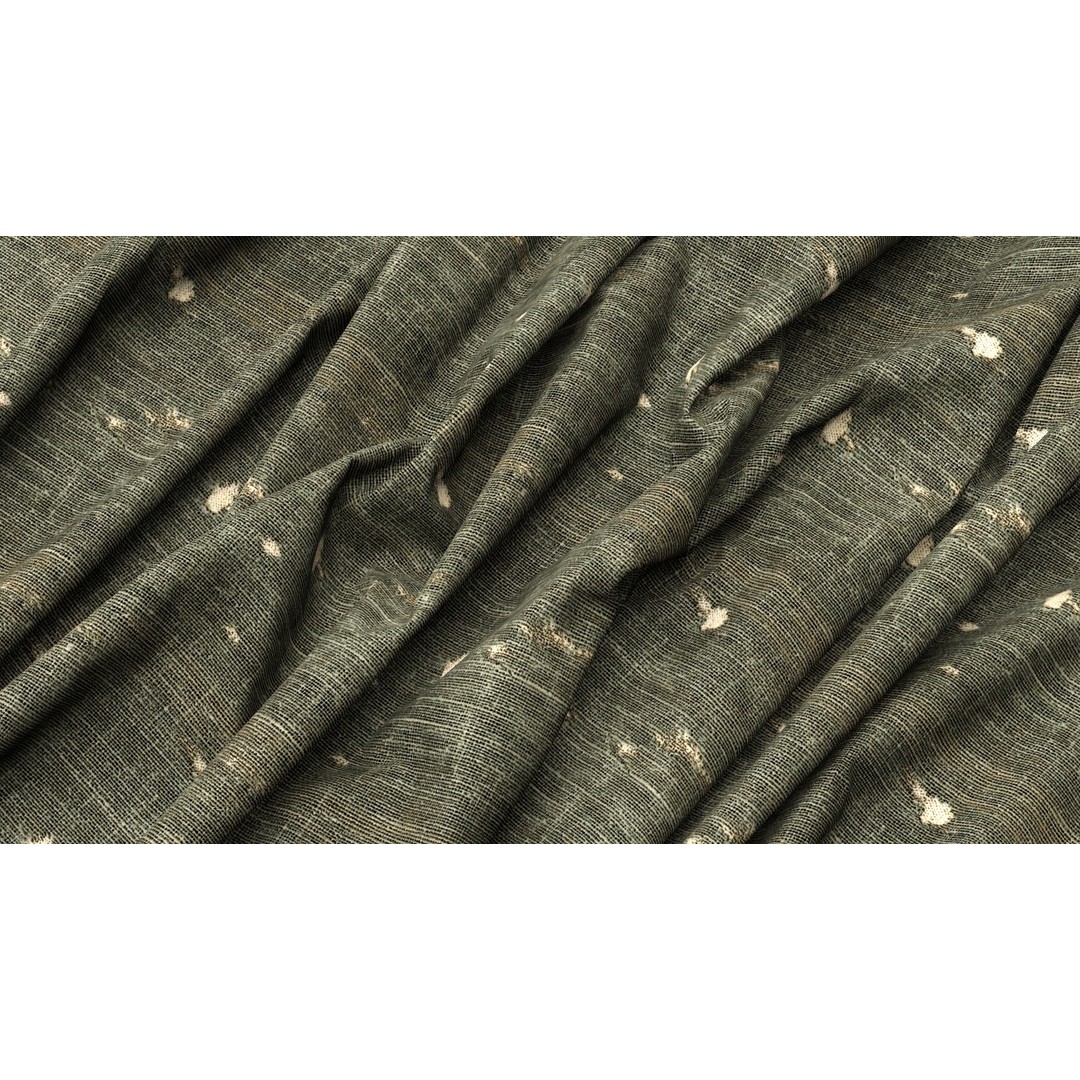 Vintage Fabric 3D Model – Seamless PBR Textures, 4K PNG - View 11