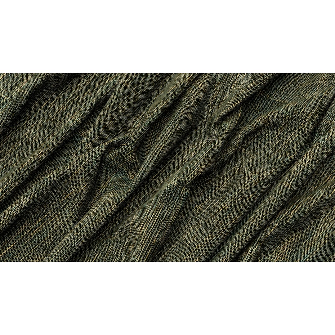 Vintage Fabric 3D Model – Seamless PBR Textures, 4K PNG - View 12