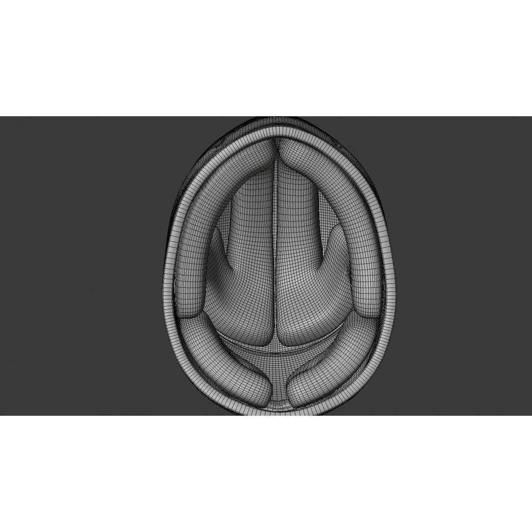 Motorcycle Helmet 3D Model – Photorealistic High Poly Asset with PBR Textures