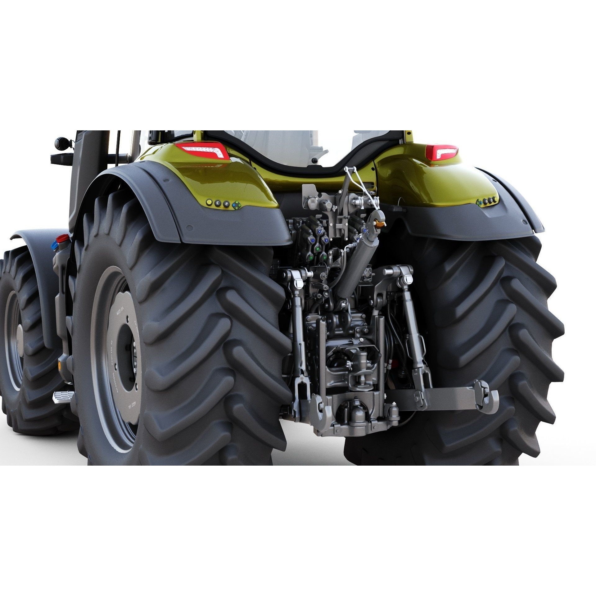 Valtra Q-Series Tractor - Detailed 3D Model - View 12