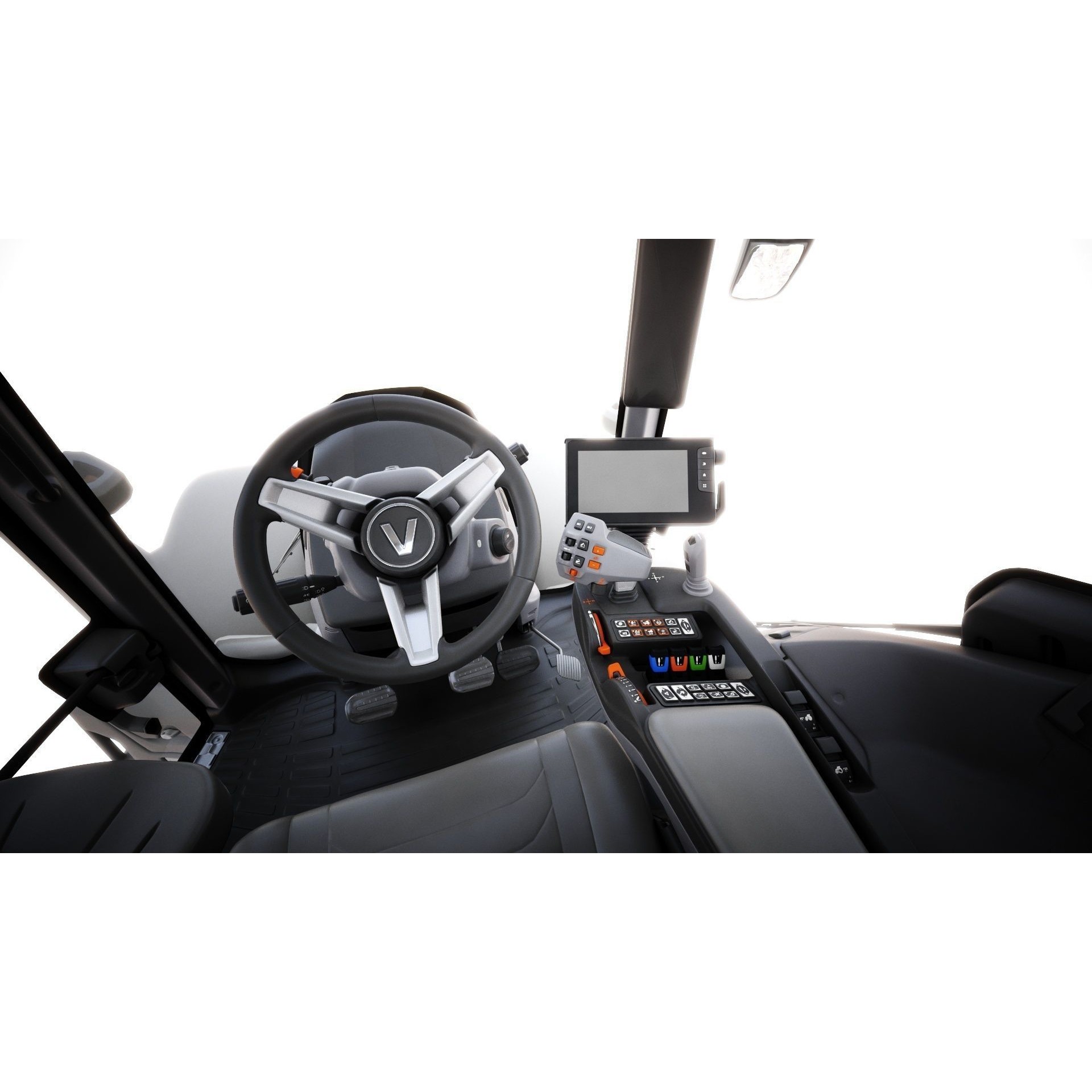 Valtra Q-Series Tractor - Detailed 3D Model - View 14