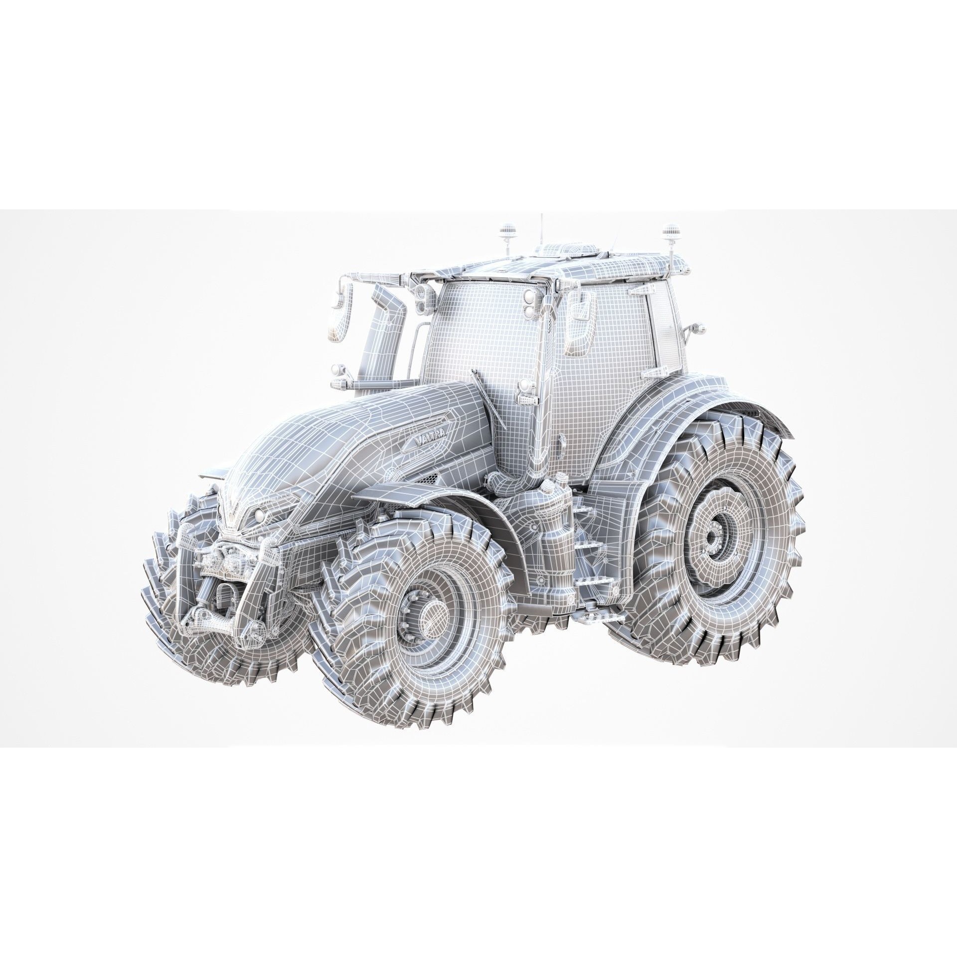 Valtra Q-Series Tractor - Detailed 3D Model - View 17