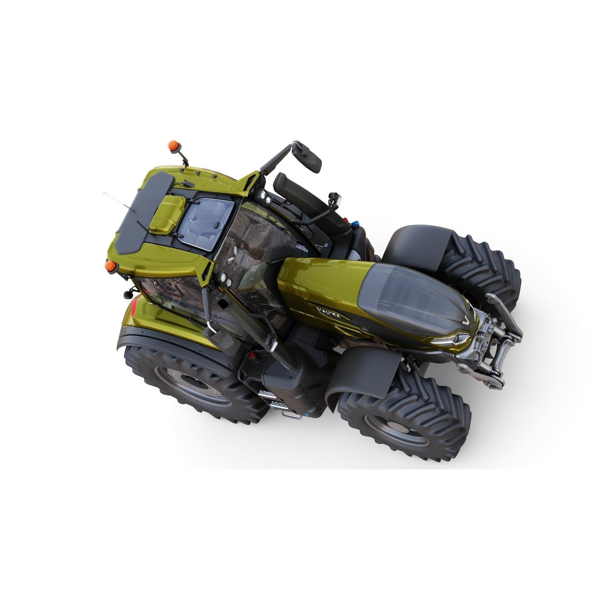 Valtra Q-Series Tractor - Detailed 3D Model - View 9