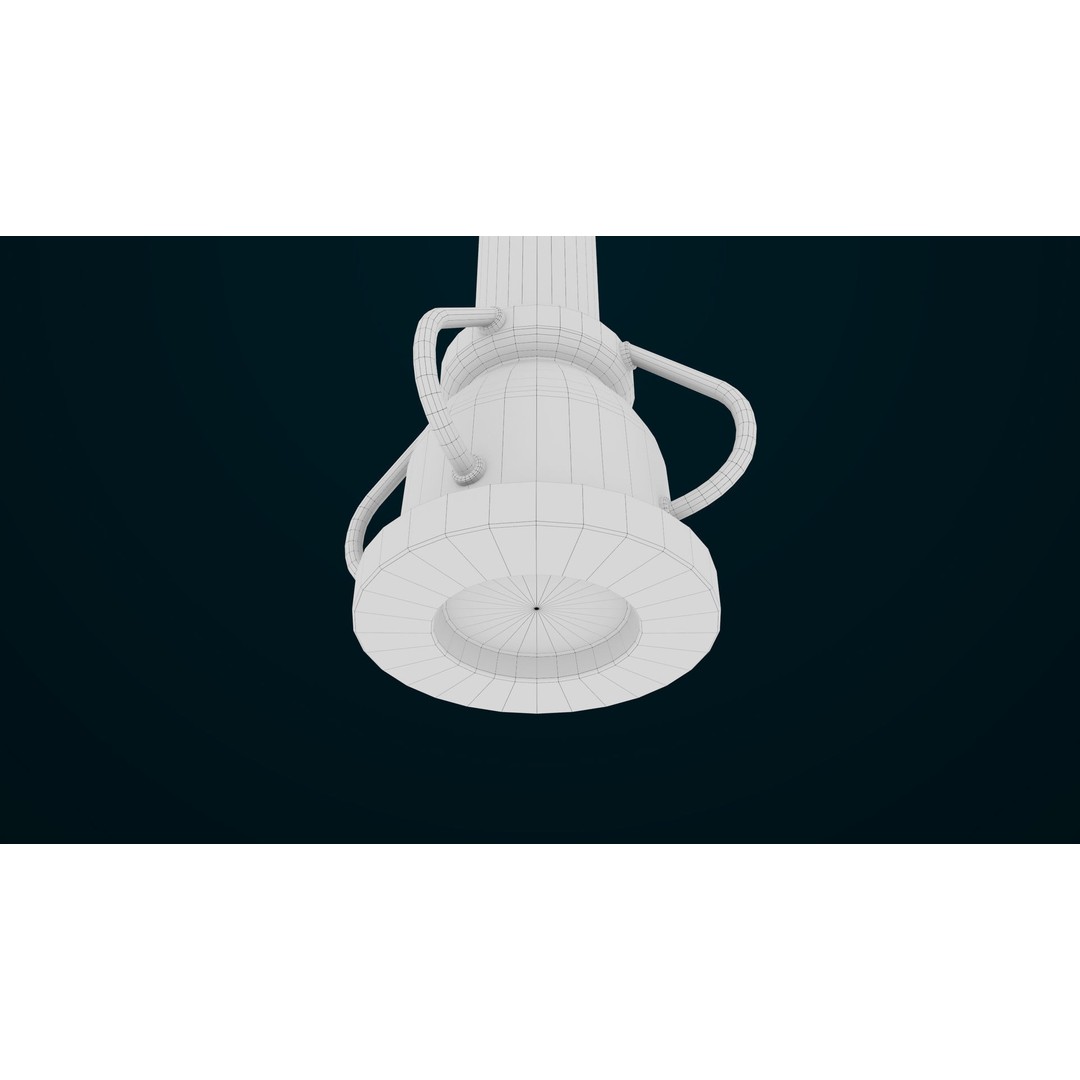 Sci-Fi Battle Hammer 3D Model – Low Poly PBR Game Asset, FBX - View 29