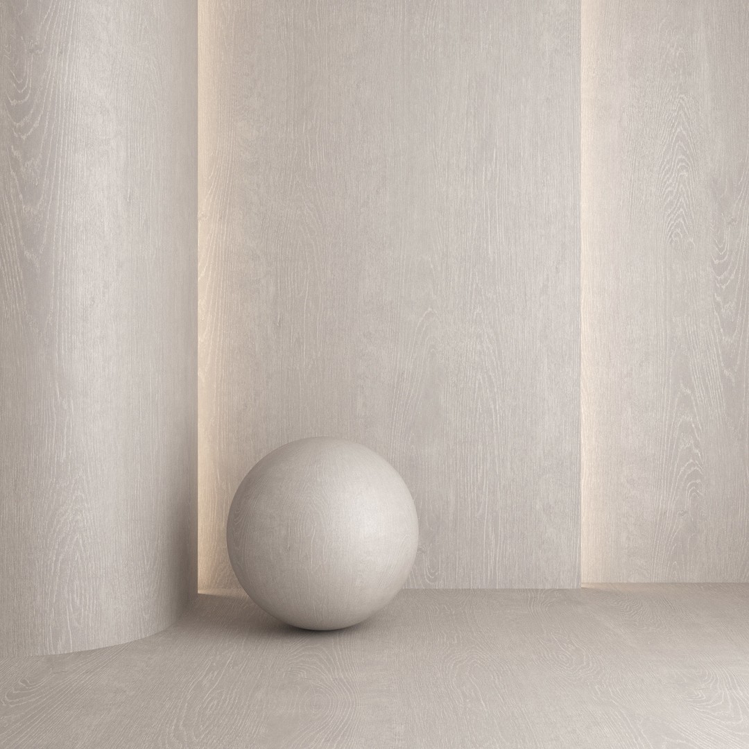 Oak Wood Materials 3D Model – PBR Textures in 7 Colors, FBX - View 4