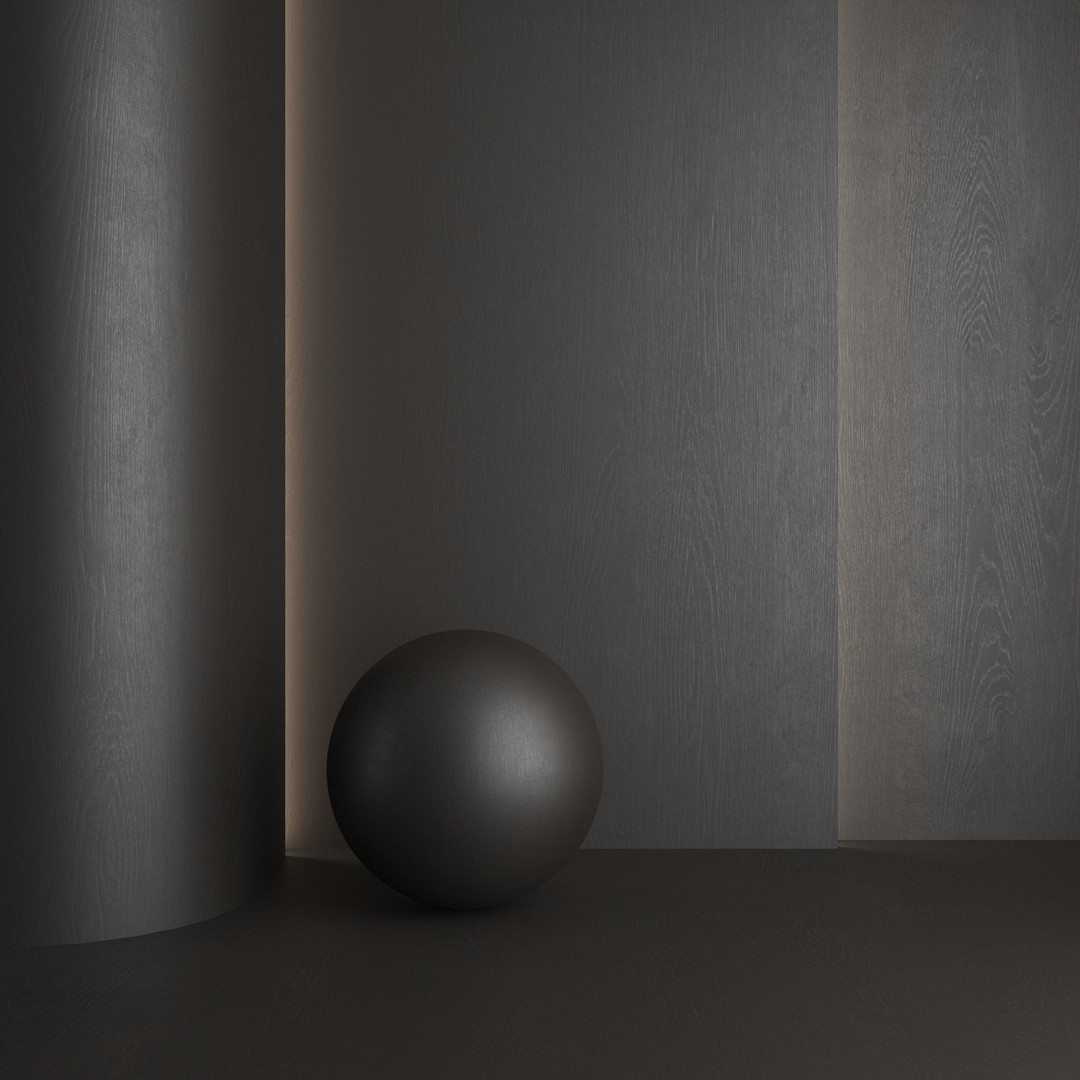 Oak Wood Materials 3D Model – PBR Textures in 7 Colors, FBX - View 7