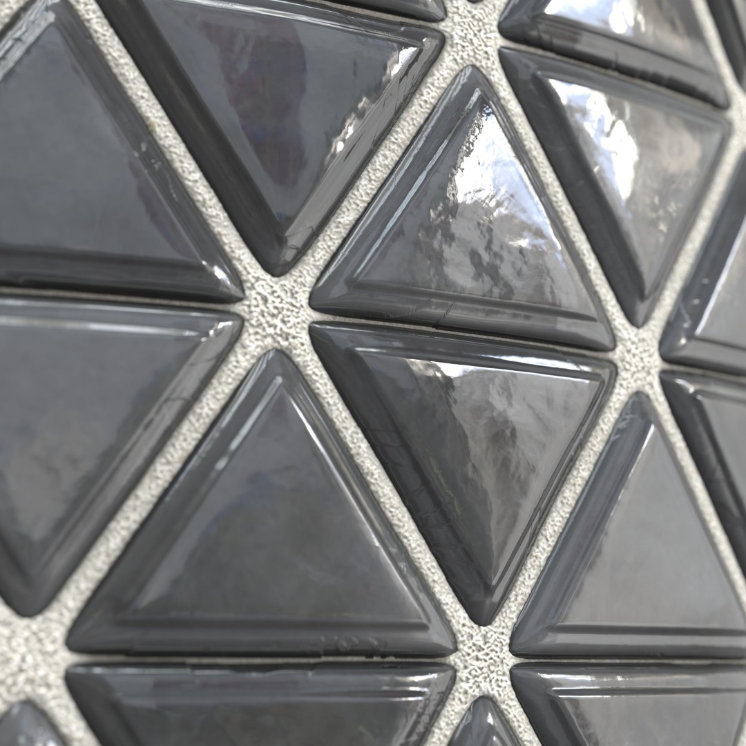 Kitchen Glaze Tile 3D Model – PBR Texture, 4K Maps, OBJ & Max Formats - View 18
