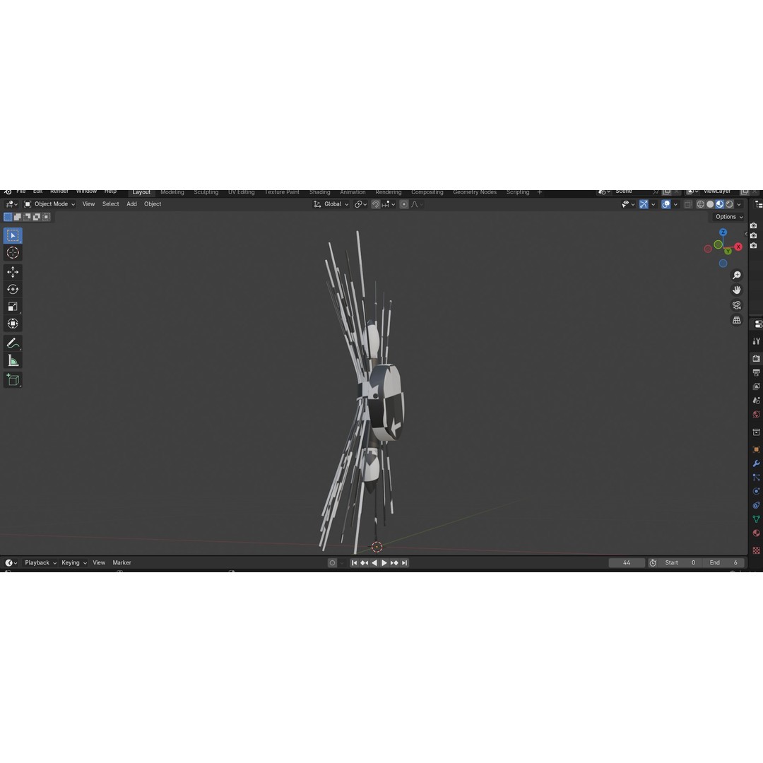 Jovenko Steel Wall Sconce 3D Model – Low Poly PBR Lighting Asset, FBX - View 17